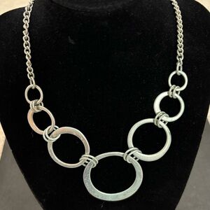 Silver Circles necklace